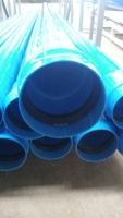 Penjualan pabrik Tiongkok pipa PVC-UH diperkuat C900 4 "6" 8 "10" 12 "5" inci soket fusi harga rendah cincin karet dalam