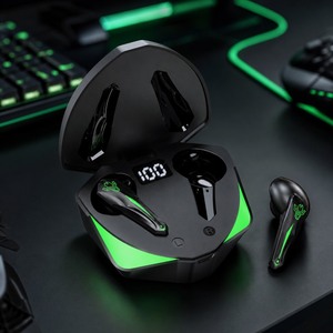 Auricolari Wireless YYK-Q35 per E-Sports con 30 Ore di Autonomia Totale, Custodia con Display LED e Audio Stereo per Gaming e Musica - Product Image 2