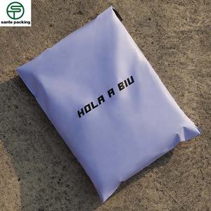 Sacs d'expédition écologiques personnalisables, recyclables, résistants à l'humidité, avec valve et fermeture autocollante pour chaussures, chaussettes, fourrures, emballage PE - Product Image 5