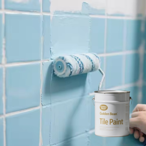 Vente en gros <span class=keywords><strong>de</strong></span> <span class=keywords><strong>peinture</strong></span> acrylique à base d'eau pour carrelage <span class=keywords><strong>de</strong></span> <span class=keywords><strong>salle</strong></span> <span class=keywords><strong>de</strong></span> <span class=keywords><strong>bain</strong></span> et cuisine Rénovation écologique avec application au pinceau - Product Image 3