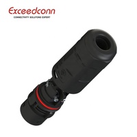 Connecteurs solaires chinois, câble de connexion à 5 broches, indice de protection IP68, 25A 500V AC, pince à vis pour onduleur triphasé