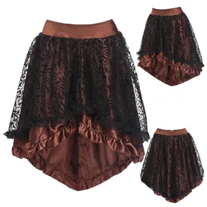 Женская Пышная юбка с высокой талией, короткая плиссированная юбка, мини клубные платья, облегающее короткое платье