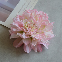Fleur artificielle réaliste en velours de haute qualité, faite à la main, Dahlia Chrysanthème, pour décoration intérieure, mariage, fête à domicile