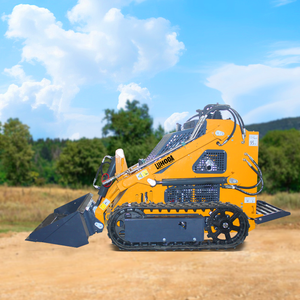 Mini Skid Steer Diesel <span class=keywords><strong>Loader</strong></span> Stand Frete Grátis Preço barato com Bucket Anexos Motor Core Component - Product Image 1