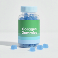 Gummies OEM Saveur Naturelle pour la Croissance Capillaire Féminine – Biotine, Collagène, Kératine, Bonbons Gélifiés Multi-Vitamines pour Cheveux, Peau et Ongles