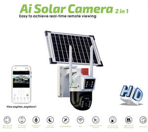 Système de vidéosurveillance solaire Hienergy 4G avec carte SIM, alimenté par panneau solaire extérieur, <span class=keywords><strong>kit</strong></span> caméra solaire WIFI avec contrôle de surveillance - Product Image 3
