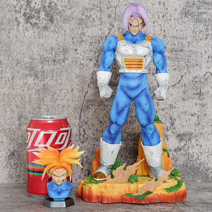 Statuetta Classica di Anime Giapponese Dragon Ball Z, Figura d'Azione di Trunks in Tuta da Combattimento, 29cm, Modello N.4 - Product Image 3