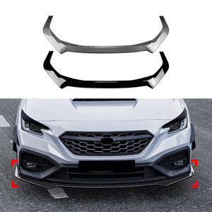 Subaru WRX STI VB 2022 Front Bumper Lip Splitter Carbon Fiber Texture ABS Body Kit - Product Image 1