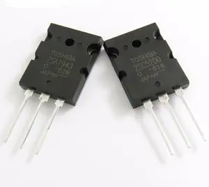 Tout nouveau transistor de puissance audio bipolaire NPN gratuit Toshiba 2SC5200, 230V, 15A, 150W