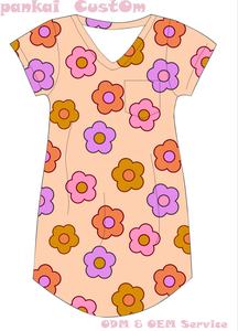 Personalizzazione della fabbrica formato stampa personalizzato <span class=keywords><strong>Mama</strong></span> and Me abito da notte in bambù Unisex pigiama con camice tascabile pigiama - Product Image 2