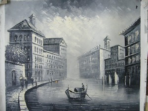 Peinture à l'huile contemporaine sur toile, impressionniste, de qualité supérieure, représentant une rue de <span class=keywords><strong>Paris</strong></span> rétro, peinte à la main, imperméable - Product Image 6