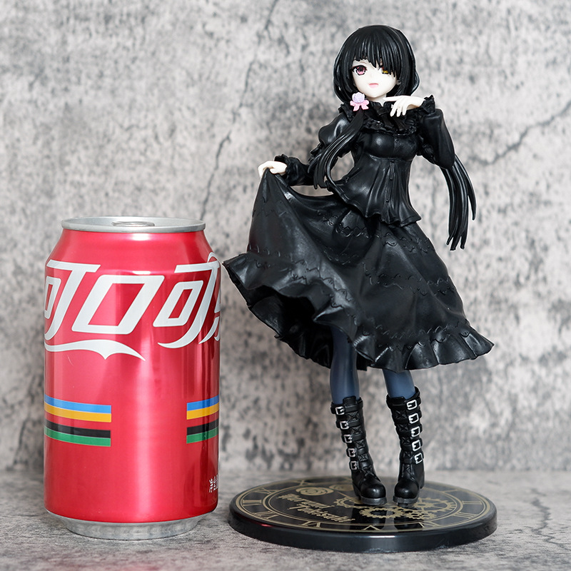 19.5cm DATE ALIVE Character Tokisaki Kurumi in Black Evening Dress