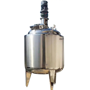 Réacteur chimique de réacteur de 5 tonnes Emulsion acrylique réacteur chemisé de 1 tonne - Product Image 3