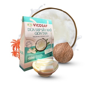 OEM más vendidos Macapuno Coco Rico Sabor Película Snack ISO HACCP Certificado Vietnamita Proveedor Fabricante - Product Image 1