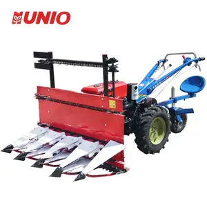 High Efficiency Agricultural Harvester Machinery Self Propelled Mini Cut Swather Rice And Wheat Reaper