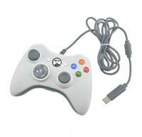 Mando con cable para Xbox 360, controlador de juego para 360/360 Silm con vibración Dual, Compatible con PS3/Android y PC Windows