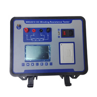 Transformateur haute Performance testeur de résistance de bobine d'enroulement cc milliohmmètre Ohm testeur 10A compteur de résistance cc