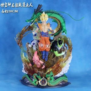 Figurines GK en boîte pour l'anniversaire <span class=keywords><strong>de</strong></span> la série : Goku, Shenron, Frieza, Sharu, Bu Oue – Ornements <span class=keywords><strong>de</strong></span> dessin animé, jouet en boîte colorée - Product Image 5