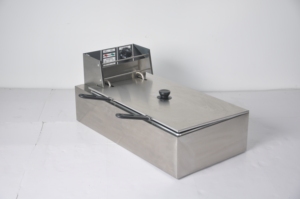 Friteuse électrique double de haute qualité en acier inoxydable 12L pour usage commercial et domestique - Product Image 5