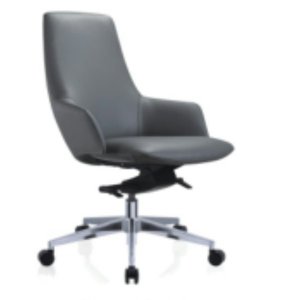 Silla de oficina moderna y cómoda de cuero 36019-2022E/B/A - Product Image 3