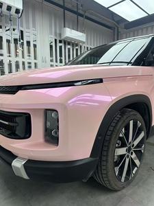 Pellicola per Auto PET di Lusso Autoriparante Antigraffio Rosa Sognante Ultra-Opaca Perlescente per Vari Modelli di Auto - Product Image 5