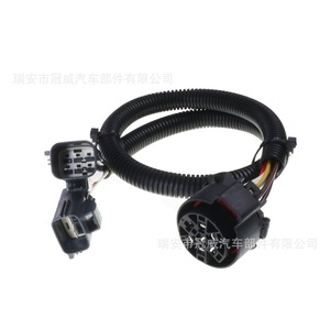 7 Pin Trailer Wiring <b>Harness</b> With Socket And Connector For F250 F350 56443 40164 40161 PVC Insulation IP65 - Product Image 2