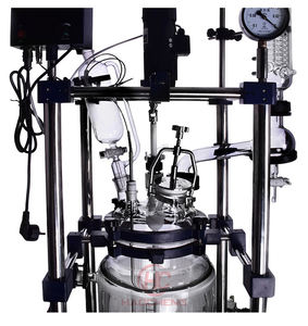 Reaktor Kaca Tangki Reaksi Harga Pabrik Cina 20L - Product Image 4