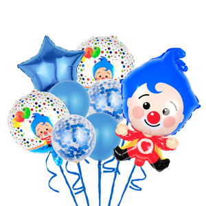 Set de Globos de Helio con Diseño de Payaso de la Fábrica BLN, Decoración <span class=keywords><strong>para</strong></span> Cumpleaños, Festivales, Navidad, Globo de Helio - Product Image 2
