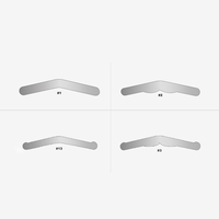 Bandes de matrice universelles chirurgicales dentaires autoclavables d'acier inoxydable Tofflemire