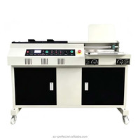 Machine de reliure automatique A3 pour livres, avec collage, serrage automatique, plastification et application de couvertures