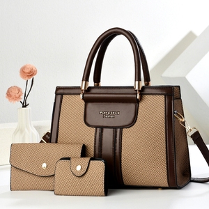 Conjunto de Tres Piezas de Bolso Cruzado de Un Solo Hombro para Mujer, el Má<span class=keywords><strong>s</strong></span> Vendido de los Fabricantes en 2025, Nuevo Bolso de Mano Grande - Product Image 4