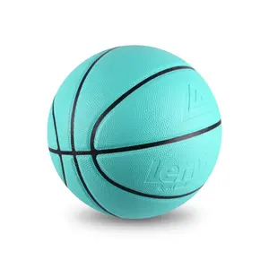 Lenwave offizielle Größe 4/5/6/7/9 Basketball training/Spiel benutzer definierte PVC/PU/Mikro faser Basketball ball mit Gummi blase