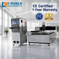 Machine de perçage et de fraisage CNC de haute précision certifiée CE pour charnières de portes de douche et encoches de verre architectural