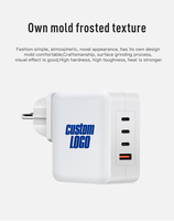 Chargeur mural USB Type C de haute qualité 100 Watts Plus avec adaptateur 4 ports PD PPS QC3.0 GaN pour téléphone portable et ordinateur portable 100W