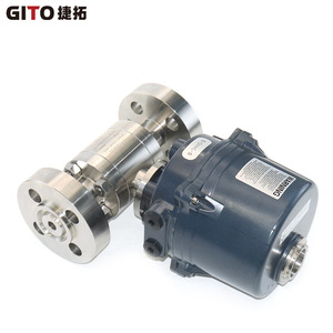 GITO Stainless Steel High-Pressure Electric Flanged Ball <b>Valve</b> <b>Shutoff</b> Structure for Water Gas Oil Media OEM Customizable - Product Image 2