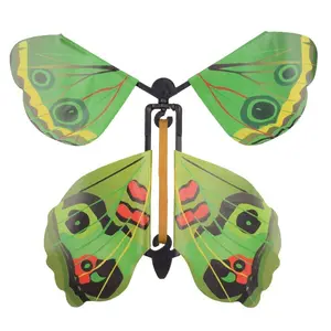 Papillon volant carte Surprise liquidation papillon dans le livre élastique alimenté magique fée volant jouet pour les grands cadeaux de noël