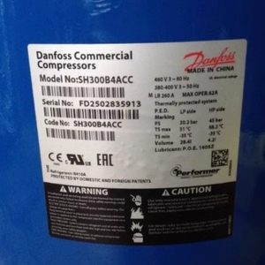 Cho <span class=keywords><strong>Danfoss</strong></span> sh300a4acb sh300a4acar410a Performer Scroll tủ lạnh máy nén cho không khí lạnh trao đổi nhiệt bộ phận - Product Image 2