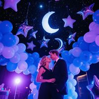 Kit de ballons de fête en gros-Décorations de douche de bébé d'anniversaire de mariage mélange de couleurs ensemble de ballons de fête avec logo personnalisé