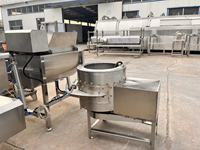 Équipement d'Abattage de Volaille, Machine Automatique d'Échaudage et de Plumage de Plumes de Poulet 300 Vol./h, Économie de Main-d'œuvre, Certifiée CE ISO