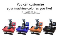 Easysub Grande Vente Personnalisable Multifonctionnel T-shirts/Mugs Sublimation 5/8/10/15 en 1 Presses à Chaud