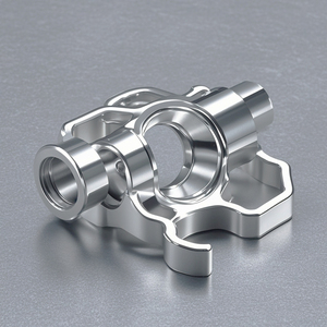 Tùy chỉnh CNC gia công thép không gỉ phay quay rèn tấm kim loại dập laser cắt Anodizing tất cả một máy - Product Image 6