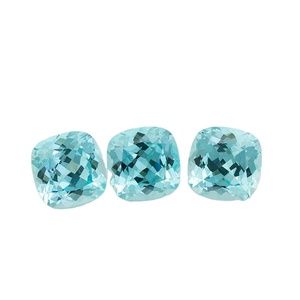 Zircone cubique de haute qualité couleur Paraba, pierres en vrac, polies, de forme carrée, fusionnées <span class=keywords><strong>Verneuil</strong></span>, pierres précieuses de laboratoire, vente en gros - Product Image 4