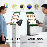 Solución de Automatización Inteligente para Comercio Minorista con Pantalla Táctil Android Windows, Integración de Hardware y Software POS para Kiosco POS