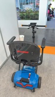 Scooter léger en fibre de carbone 14 kg, caméra de recul intelligente et système de surveillance radar professionnels - F100pro