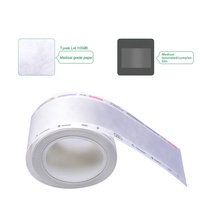 Film en papier Tyvek pour poche à bobine plate de stérilisation au plasma par thermoscellage pour usage médical et dentaire, jetable et consommable
