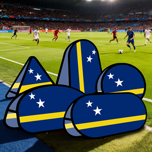 Curacao Oval Pop up <b>Banner</b> Warp-knitted Fabric for Outdoor Advertising Promotion Outdoor Tent - Product Image 4