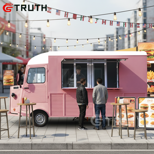 Food Truck Retro Móvil Eléctrico Truth para Venta en EE. UU., Camioneta Vintage para Helados y Snacks, Remolque de Catering - Product Image 1