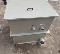 Filter Drum Putar Jala Layar Kecil, untuk Akuarium Ikan Koi Filter Drum Putar