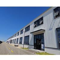 Edificio Prefabricado Económico de Estructura de Acero Moderna para Almacenes y Oficinas, Construcción Rápida con Paneles Aislantes y Armazón de Acero Ligero
