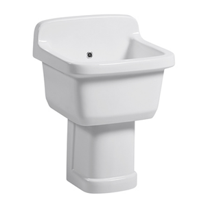Évier à balai en céramique moderne de haute qualité en gros de Chine avec planche à laver <span class=keywords><strong>pour</strong></span> salle de bain, résistant au gel et aux fissures - Product Image 3